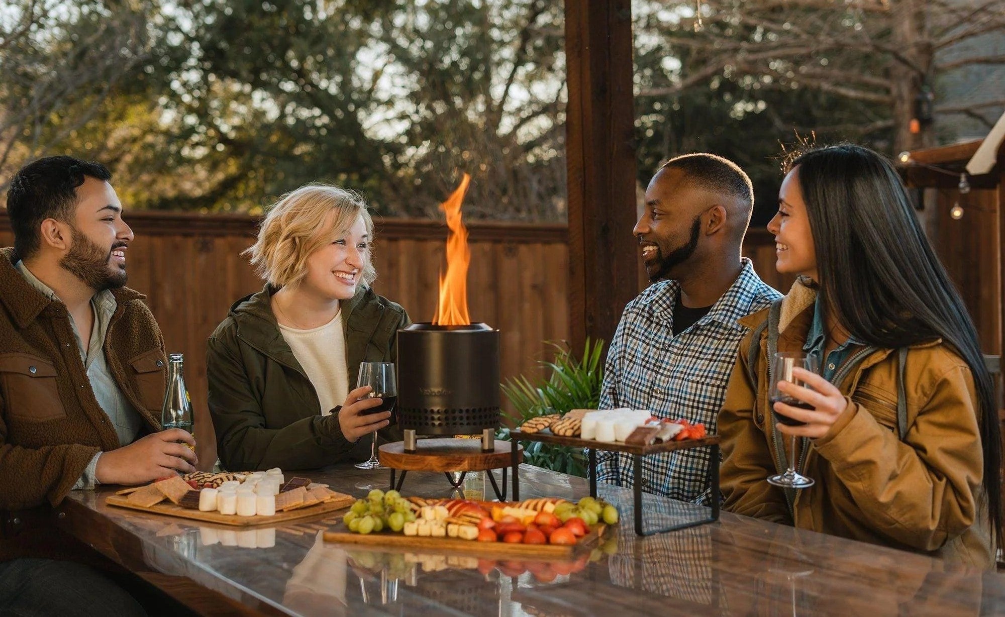 A Definitive Guide: Fire Pit Use Under a Covered Patio