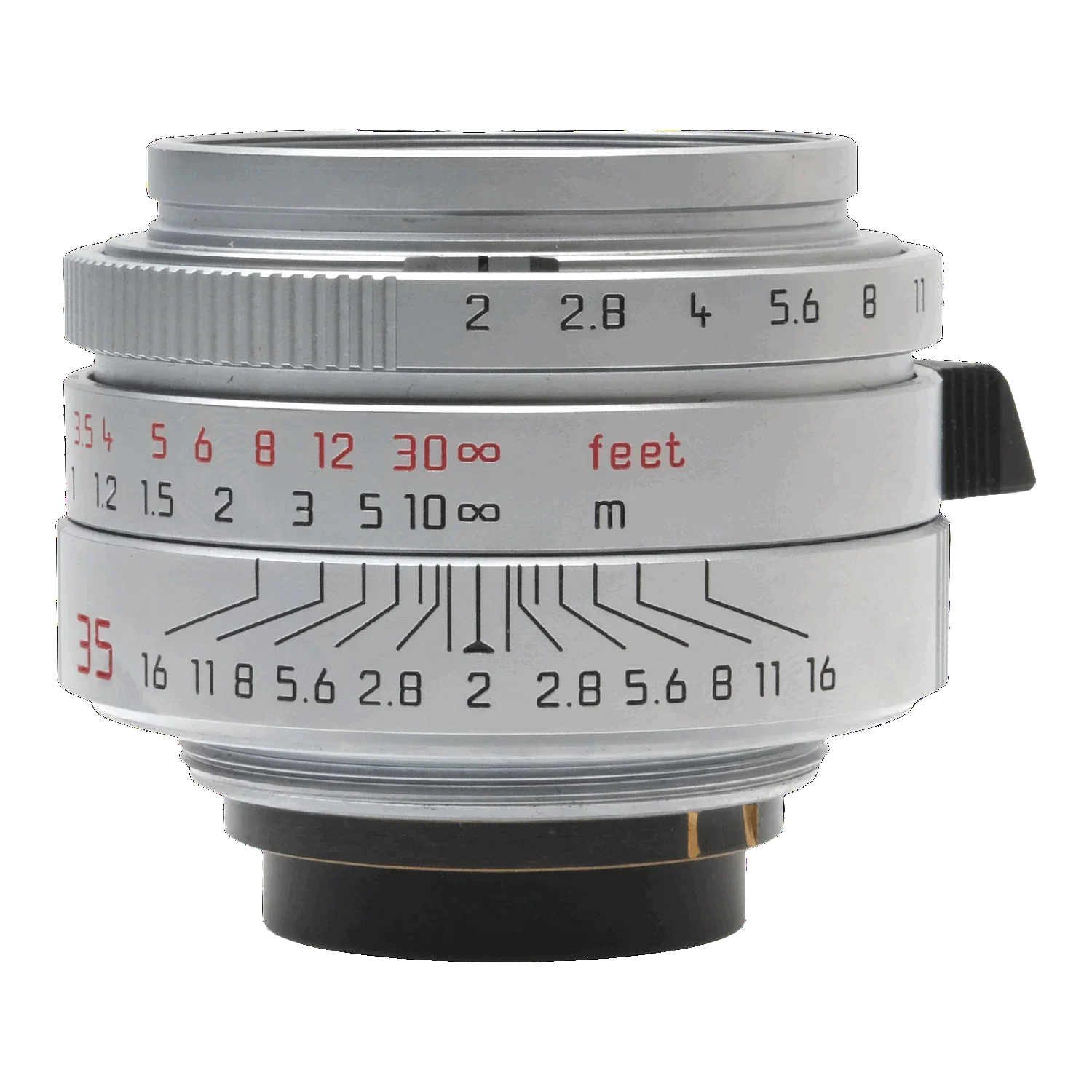 Leica 35mm f2 Summicron Asph Silver, Boxed 3878839