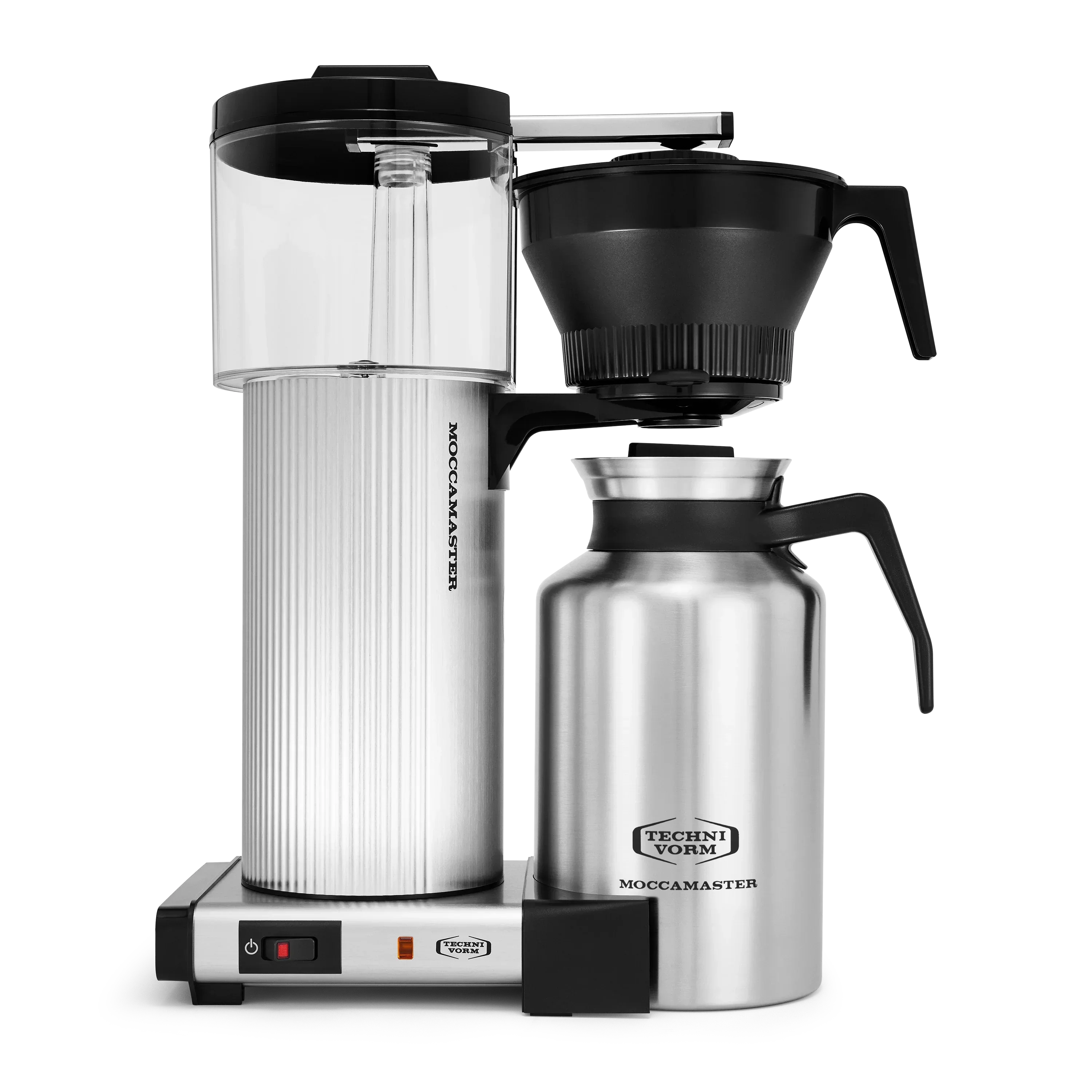 Moccamaster CDT Grand in Brushed Silver - 39340