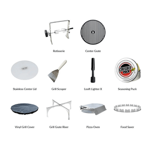 Arteflame 40" Corten Steel Fire Pit Grill Cooktop - Wood/Gas ArteFlame