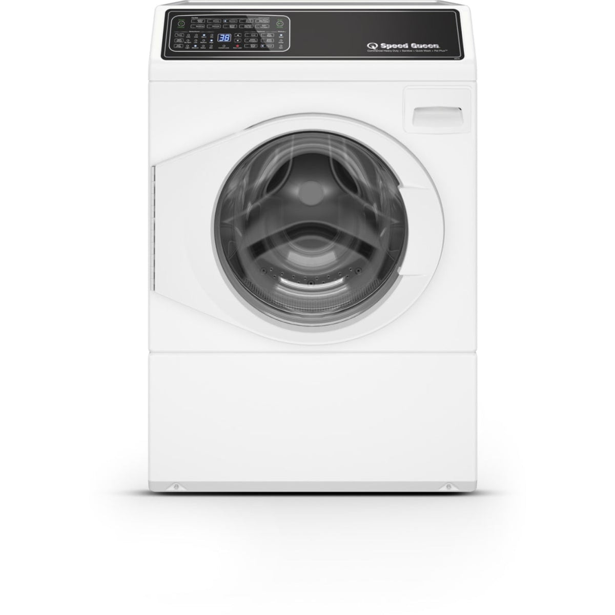 Speed Queen FF7011WN 27 inch Front Load Washer, 3.5 cu ft, 11 cycles, Pet Plus Flea, Sanitize, 1200 RPM, ADA compliant. - FF7011WN