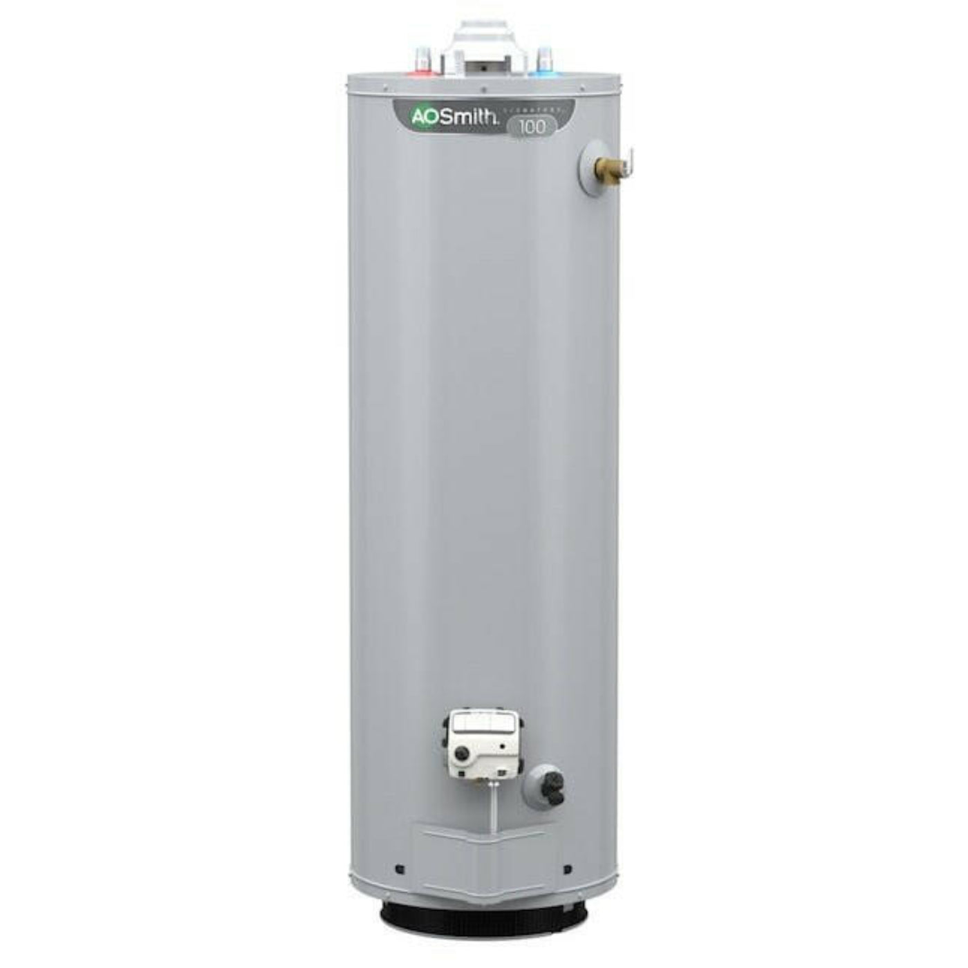 A.O. Smith Signature 100 50-Gallon 6-year Limited 40000-BTU Natural Gas Water Heater - G6N-T5040NVR