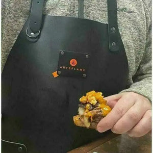 Elevate Your Grilling Experience with Fine Leather Grill Aprons ArteFlame