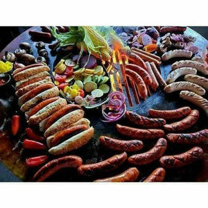 Green Egg Style / Kamado Style Grill Grate Replacement - Mancave Backyard