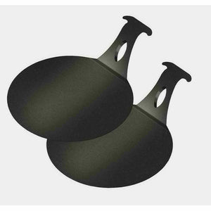 Arteflame 6" Carbon Steel Burger Pucks - Mini Griddles Set of 2 ArteFlame