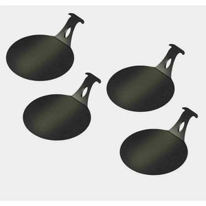 Arteflame 6" Carbon Steel Burger Pucks - Mini Griddles Set of 2 ArteFlame