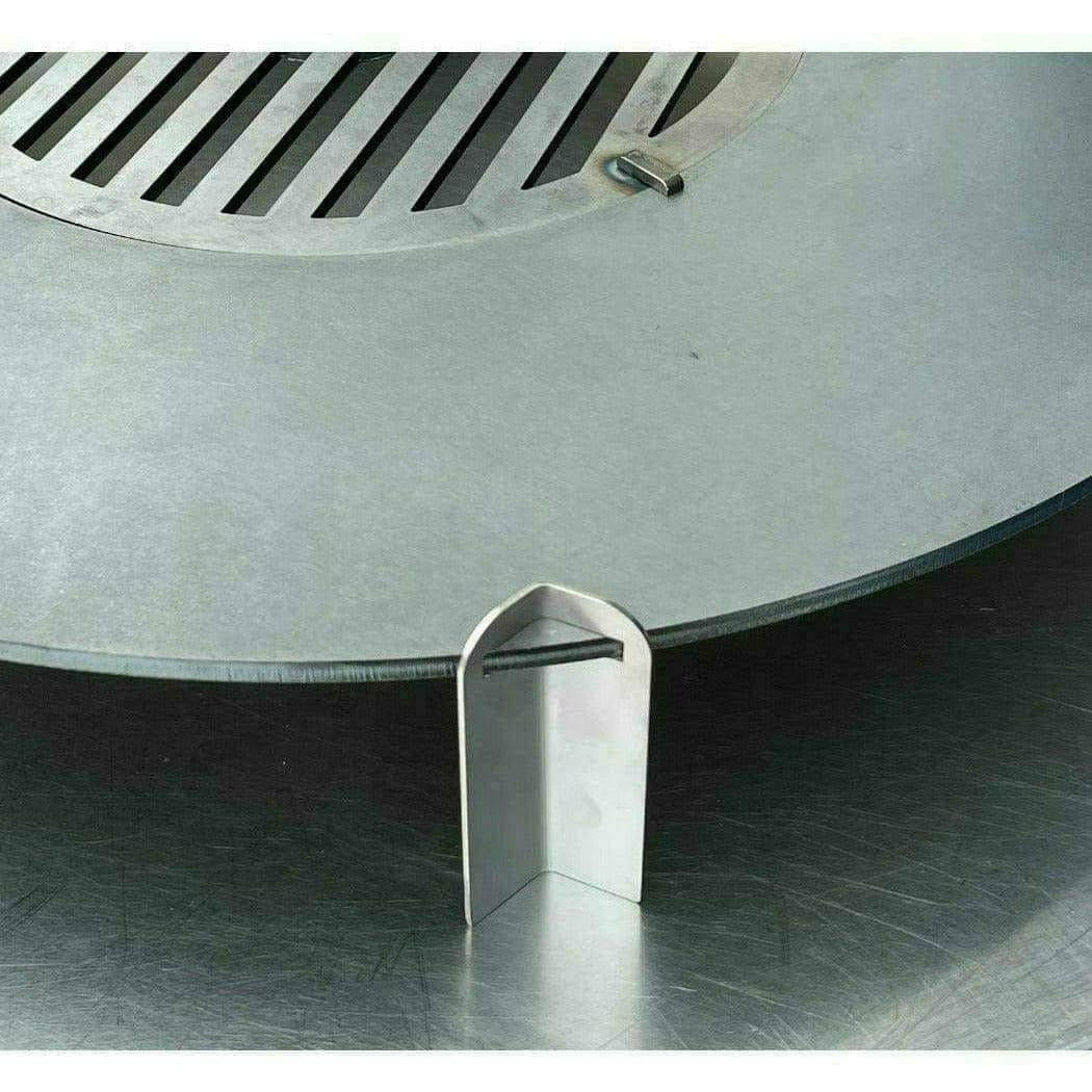 Lifter Brackets for 18" and 24" Green Egg Style Inserts - Mancave Backyard