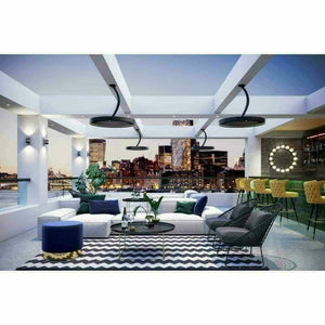 Bromic Eclipse Smart-Heat 3300W Electric Patio Heater - Steel Bromic Heating