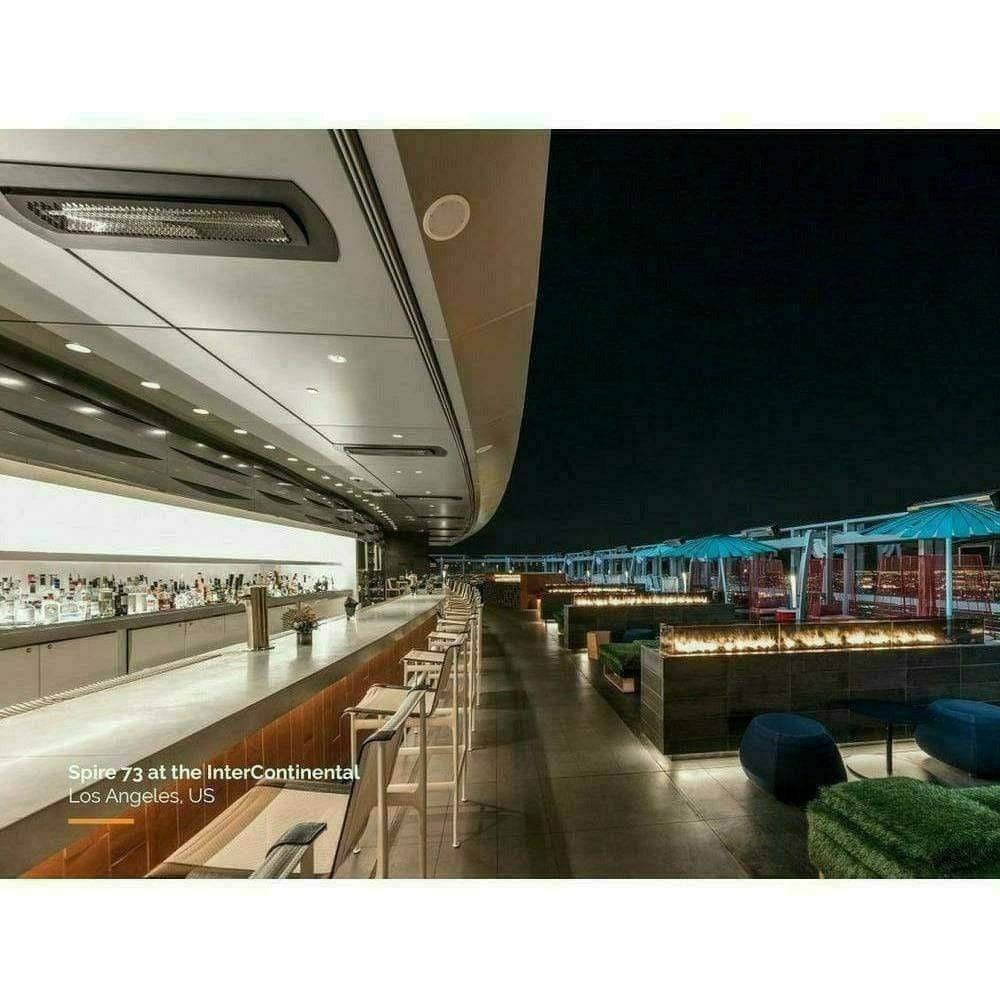 Bromic Heating Patio Heater Bromic Heating - BH0420033 - Tungsten - 6000 Watts Electric Double Element Heater