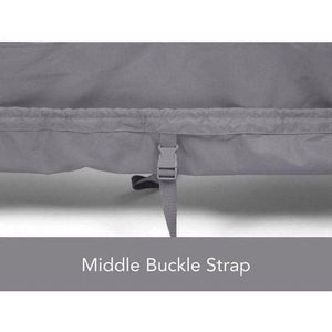 Waterproof BBQ Grill Cover Elite - 300D Polyester with Wind Straps Coverstore