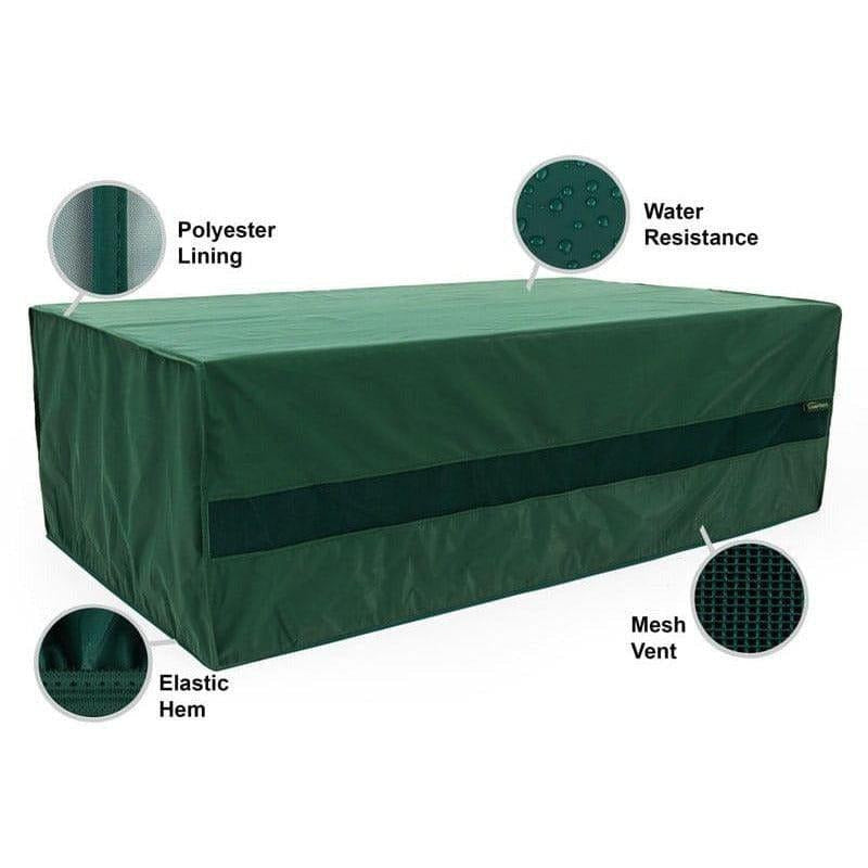 Rectangular Fire Pit Cover - Classic - Mancave Backyard
