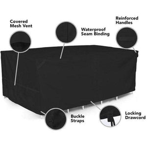 Rectangular Firepit/Chair Set Cover - Prestige Coverstore