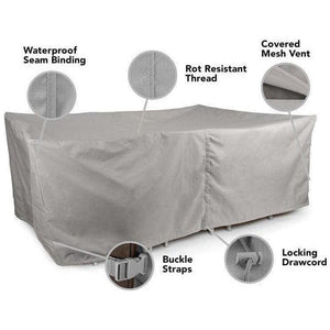 Rectangular Firepit/Chair Set Cover - Ultima Coverstore