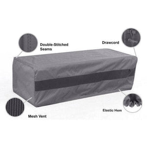 Rectangular Ottoman Cover - Elite Coverstore