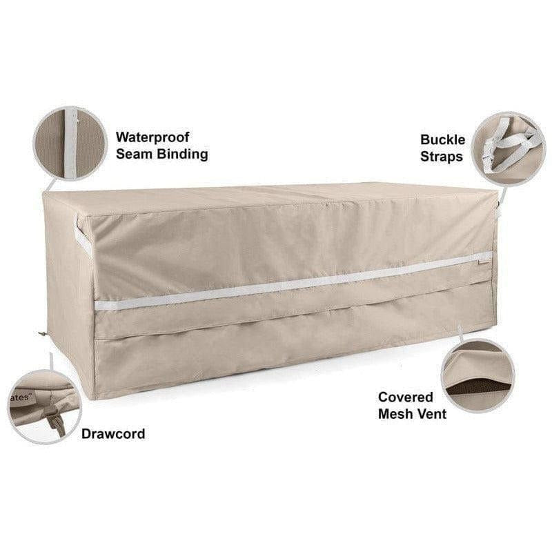Rectangular Ottoman Cover - Prestige - Mancave Backyard