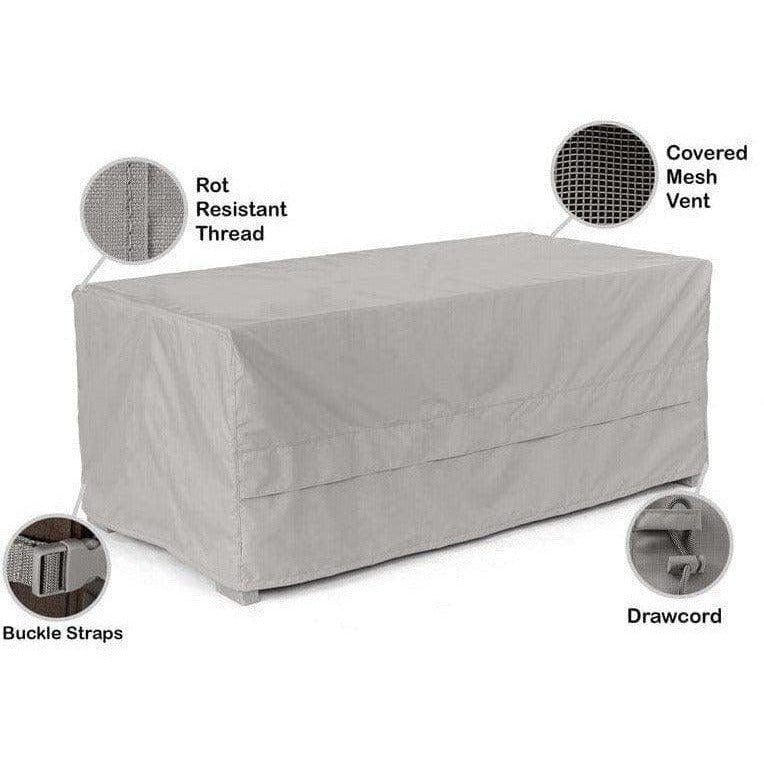 Rectangular Ottoman Cover - Ultima - Mancave Backyard