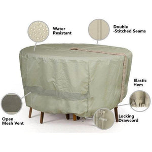 Round Bar Table/Chair Set Cover - Elite Coverstore