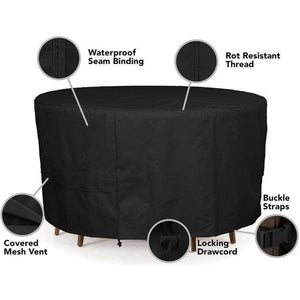 Round Fire Pit Cover - Ultima - Mancave Backyard