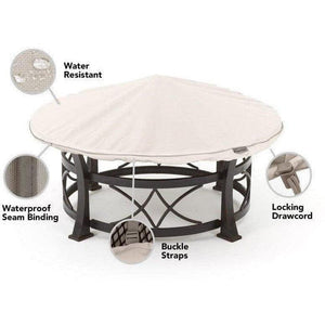 Round Fire Pit Top Cover - Prestige Coverstore