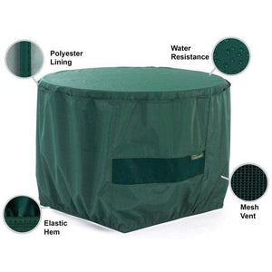 Round Ottoman Cover - Classic Coverstore