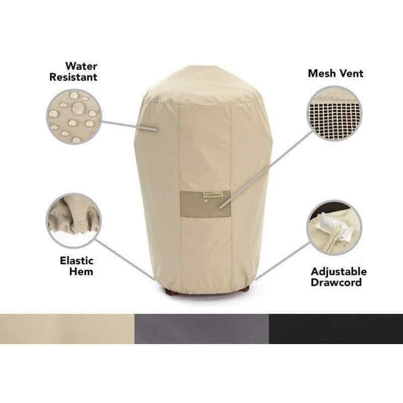 Round Smoker Cover - Elite - Mancave Backyard