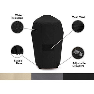 Round Smoker Cover - Elite - Mancave Backyard