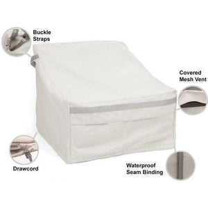 Sectional Armless Chair Cover - Prestige Coverstore
