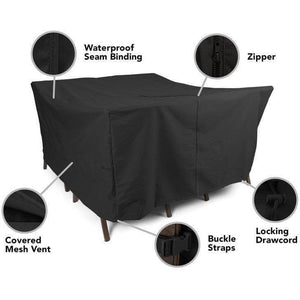 Square Dining Table/Chair Set Cover - Ultima Coverstore