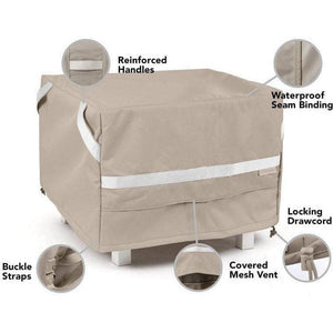 Square Fire Pit Cover - Prestige Coverstore