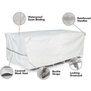 Square Firepit/Chair Set Cover - Prestige Coverstore