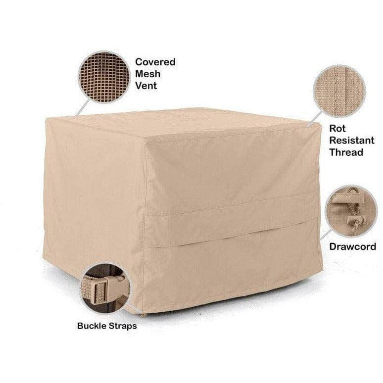 Square Ottoman Cover - Ultima - Mancave Backyard