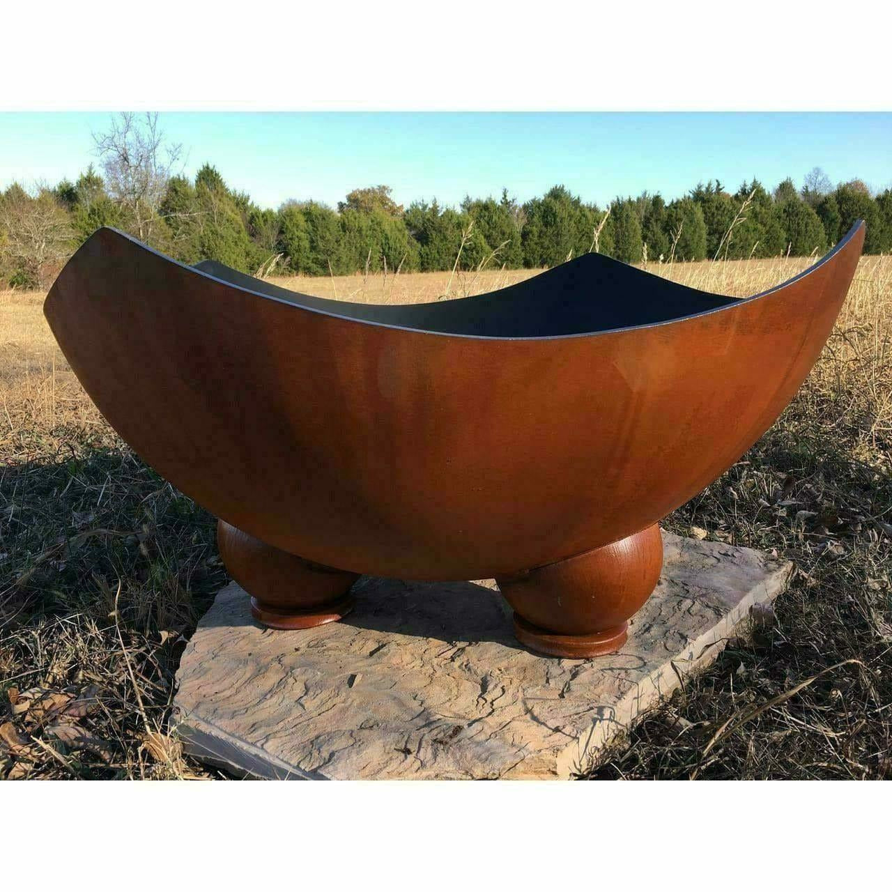 Hemispherical Feet - Does not include fire pit pictured Fire Pit Art