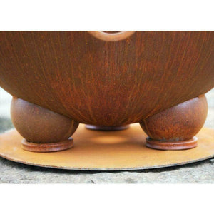Hemispherical Feet - Does not include fire pit pictured Fire Pit Art