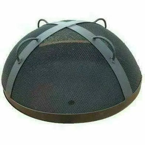 Stainless Steel Spark Guard 34.5" - MAGNUM Fire Pit Screen Fire Pit Art