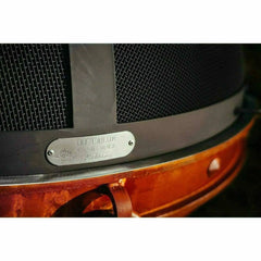 Fire Pit Spark Guard 36" - Heavy Stainless Steel Mesh Screen Fire Pit Art