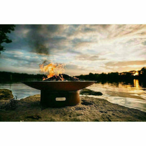 Fire Pit Art Asia 36" Carbon Steel Fire Pit Fire Pit Art