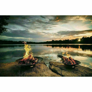 Fire Pit Art Asia 36" Carbon Steel Fire Pit Fire Pit Art