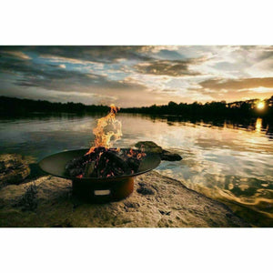 Fire Pit Art Asia 36" Carbon Steel Fire Pit Fire Pit Art