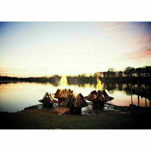 Fire Pit Art Asia 36" Carbon Steel Fire Pit Fire Pit Art