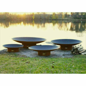 Fire Pit Art Asia 36" Carbon Steel Fire Pit Fire Pit Art