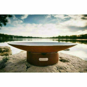 Fire Pit Art Asia 48" Carbon Steel Fire Pit Fire Pit Art