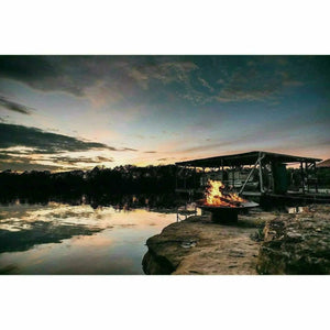 Fire Pit Art Asia 48" Carbon Steel Fire Pit Fire Pit Art