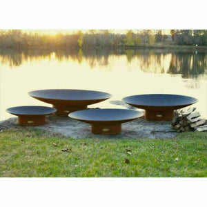 Fire Pit Art Asia 48" Carbon Steel Fire Pit Fire Pit Art