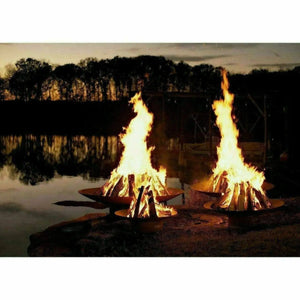 Fire Pit Art Asia 48" Carbon Steel Fire Pit Fire Pit Art