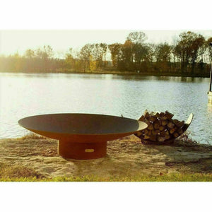 Fire Pit Art Asia 60" Carbon Steel Fire Pit Fire Pit Art