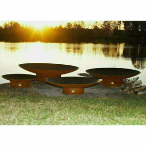 Fire Pit Art Asia 60" Carbon Steel Fire Pit Fire Pit Art