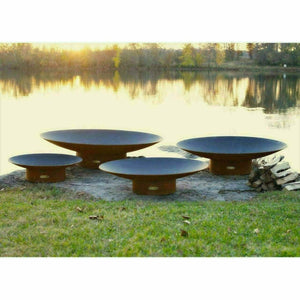 Fire Pit Art Asia 60" Carbon Steel Fire Pit Fire Pit Art
