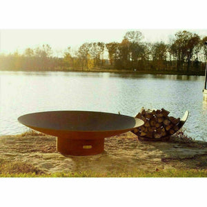 Fire Pit Art Asia 72" Carbon Steel Fire Pit Fire Pit Art