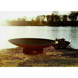 Fire Pit Art Asia 72" Carbon Steel Fire Pit Fire Pit Art
