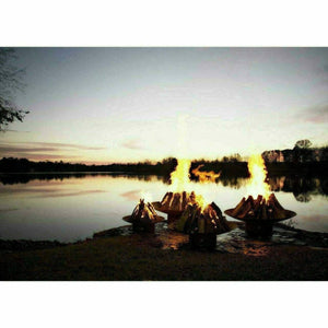 Fire Pit Art Asia 72" Carbon Steel Fire Pit Fire Pit Art